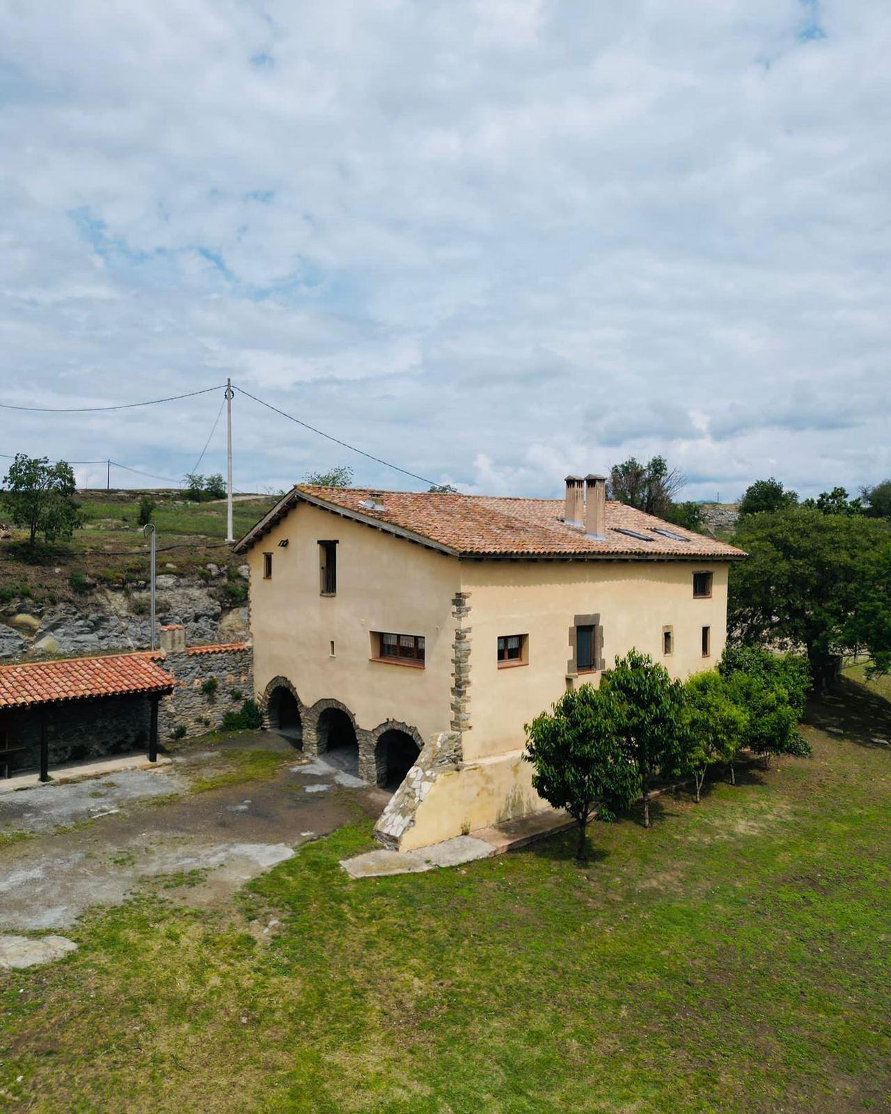 La casa des de l'aire